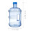 Plastvattenkanna med handtag, 5 liter 8