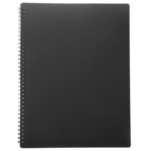 Map voor documenten, muziekmap, organizer met handvat, map, certificaathouder, zwart
