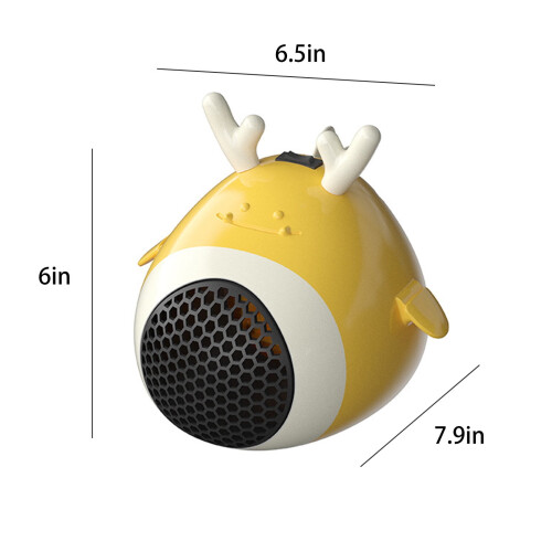 Αερόθερμο 400-500W Κυκλοφοριακή Θέρμανση Fan2Patterns Θερμαντικό Χώρου με Προστασία από 1