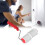Textured Wall Roller, 7” Brick Design For Painting, Garden Projects Art 6