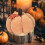 Efterårsgræskarpude, polyester, 20 cm 5
