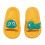 Children's dinosaur slippers yellow size 7-8 years 1