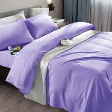 Beddengoedset van superzachte microvezel met 1800 draden per inch, luxe Egyptisch beddengoed, geschikt voor matrassen met een diepte van 45-60 cm,