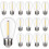 Shatterproof LED String Lights, Waterproof, Warm White 2700K, 70LM, E26 Base - 15 Pack 1