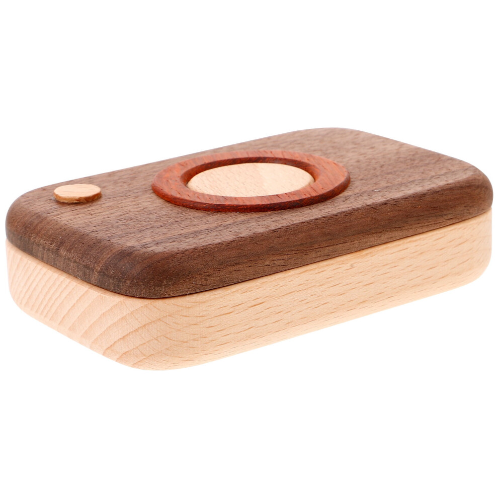 Baby Teeth Keepsake Box Tooth Holder Wooden First Lost Deciduous Tooth Collection Organizer
