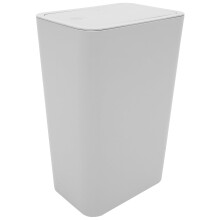 FRCOLOR Bathrooms Para Trash Can with Lid Office 33x21.9x15.5cm Light Grey