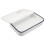 Enamel roasting pan with lid white dishwasher safe 1
