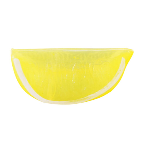 Fette di limone artificiali - Plastica, 5,2 cm, 10 pezzi 2