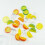 Fette di limone artificiali - Plastica, 5,2 cm, 10 pezzi 5