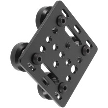 Extruded Aluminum Aluminum Profile Pulley Aluminum Profile Gantry Plate