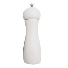 MOQIN Ceramic Pepper Grinder, 6 Inches Salt and Pepper Grinders White Salt Shaker Pepper Salt Grinder Set Pepper Mill Barbecue Tool