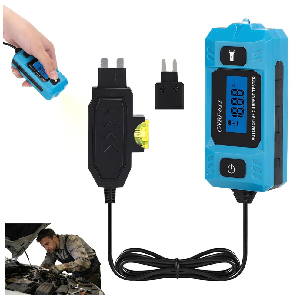 High-Precision 20A 48V Automotive Circuit Fault Probe Tester With Led Display, Headlight & Waterproof Relay/Fuse Detector 9180479219163