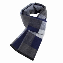 Men's Casual Fashion Scarf Winter Thickened Warm Soft Scarves Classic Shawls Long Blanket Scarf Gift Scarf for Men
