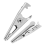 Cleme metalice tip crocodil, calitate premium, 35 mm 5