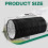 Píobán Aerála Triomadóra PVC-Alúmanaim 4" x 8ft 2