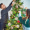 Clear Plastic Christmas Ornaments 3.14 inch 6 pcs 6