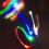 Γάντι LED Rave, 7 Χρώματα Γάντια με Φωτισμό για Γάντια, Γάντια που Αναβοσβήνουν για 4