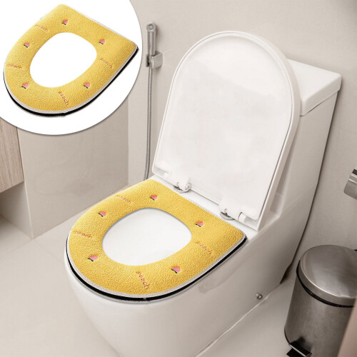 2er-Pack dicke, weiche Toilettensitzbezüge 1