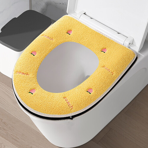 2er-Pack dicke, weiche Toilettensitzbezüge 2
