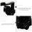 Motorcycle Throttle Cable Kit Aluminum Lever Thumb Control 4