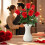 Silk Artificial Rose Bouquet 17 Inch 1 Piece 6