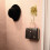 Crochets muraux en résine dorée pour la décoration intérieure (lot de 3) 4