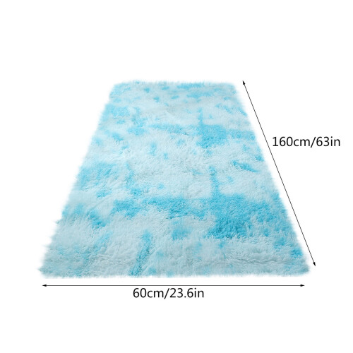 Χαλί Fluffy Shaggy 60x160cm – Αντιολισθητικό χαλί εσωτερικού χώρου για υπνοδωμάτιο, 2