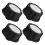Electric Roaster Replacement Parts Control Knobs Black ABS 5