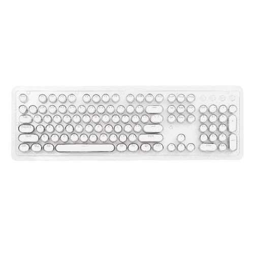 Round Double PBT Gaming Keyboard 1
