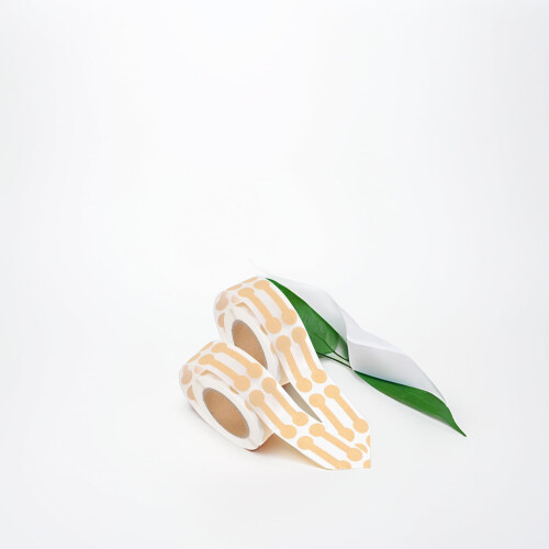 Kraftpapier verzegelingsstickers (2 rollen) 1