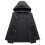 Ανδρικό Parka Loose Tactical Zip Up Αδιάβροχο Παλτό Αντιανεμικό Πεζοπορίας με Κουκούλα 4