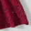 Vestido de princesa infantil, cor sólida, renda, sem mangas, vinho. 7
