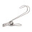 20-Pack Stainless Steel Utility Clips with Hook 2