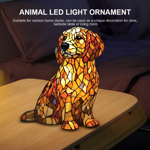ACDANC Labrador Resin Skrivebordslampe – 1 stk. 2