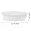 White PP Hexagon Stepping Stone Mold 6-Sided 2