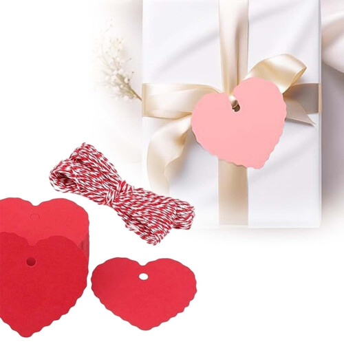 Valentine's Day message card for her, decorative 1