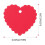 Valentine's Day message card for her, decorative 3