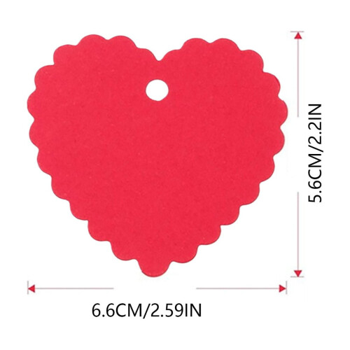 Valentine's Day message card for her, decorative 2