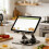 Metal Phone and Tablet Stand 360 Rotatable Foldable 7x5 4