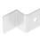 20 Pcs Picture Frame Braces Canvas Clips for Framing Silver 7