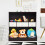 Mobile contenitore per bambini a 3 ripiani con 8 cubi e 3 cassetti 3