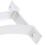 Set van 2 aluminium gordijnroedebeugels – wit 2