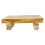 Lightweight Wood Step Stool for Home Use, Stable Khaki Bedside Footrest Stool 6