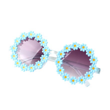 Clearance Round Flower Sunglasses Suitable for Baby Girls Flower Shaped Cute Glasses 400 for Outdoor Beach Girls and Boys