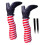 Halloween-Gartenstecker mit Hexenbein-Motiv (2er-Pack) 3