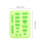 Set capace port USB-C din silicon, rezistente la praf, 3 seturi, 16 buc. 2