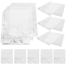 Capas transparentes para álbuns de cédulas (50 unidades)