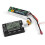 KALLORY 1Pack Automotive Battery Checker for Voltage Testing with LCD Backlight Black 9X5.8Cm 7