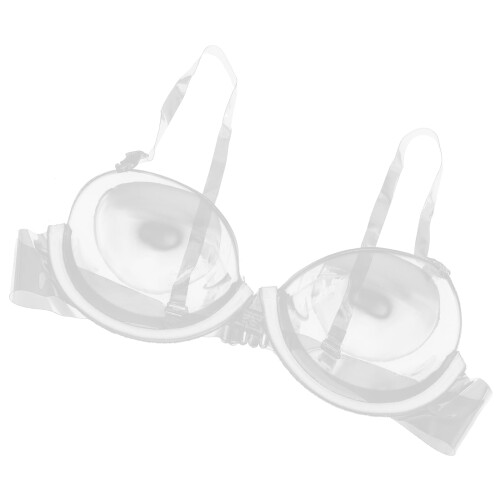 Invisible Transparent Push-Up Bras with Fine Shoulder Straps 1