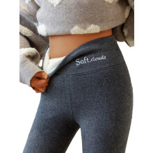 Női puha, felhőpolár leggings – Thermo, magas derekú, karcsúsító, hasformáló, meleg téli nadrág